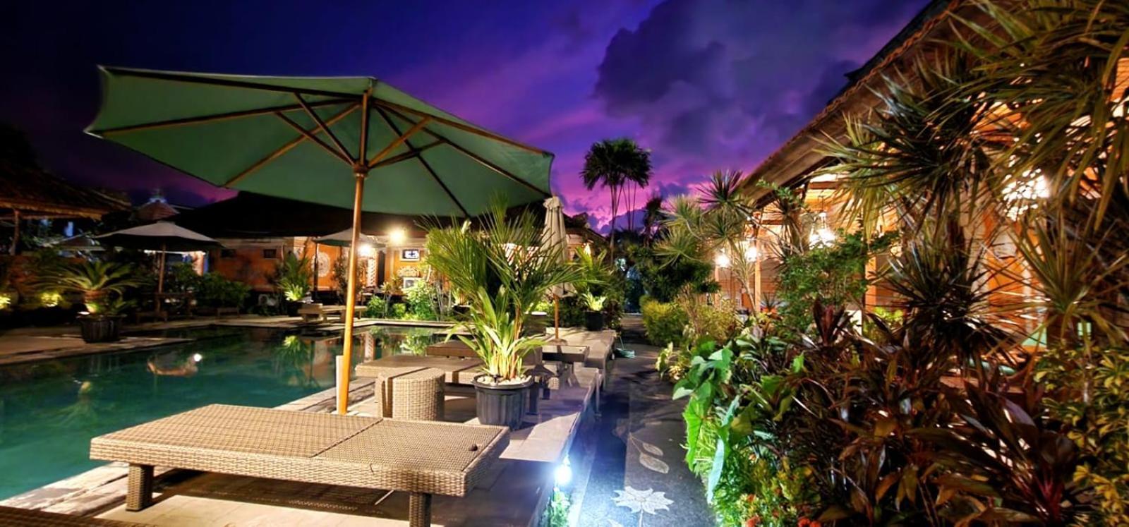 Stana Puri Gopa Hotel Sanur Exterior foto
